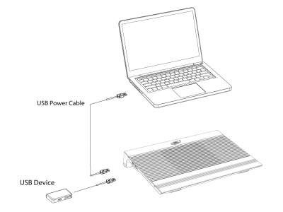 Imagine Stand pentru Notebook 15.4" DeepCool N8 black mini